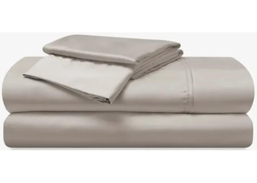 TwinXL / Beige Hyper-Cotton Sheet Set