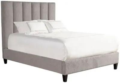 Queen / Grey Aiden Upholstered Bed