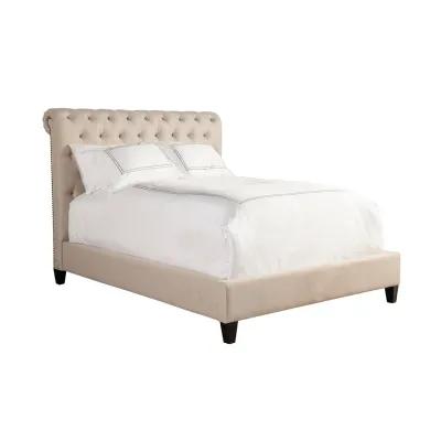 Queen / Natural Corbin Upholstered Bed