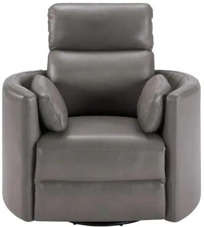 Brown Arc Power Glider Recliner