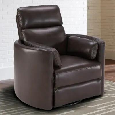 Brown Arc Power Glider Recliner