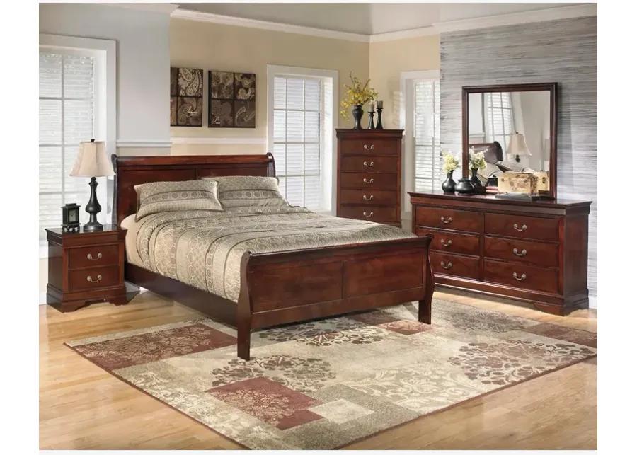 King Alisdair Sleigh Bed