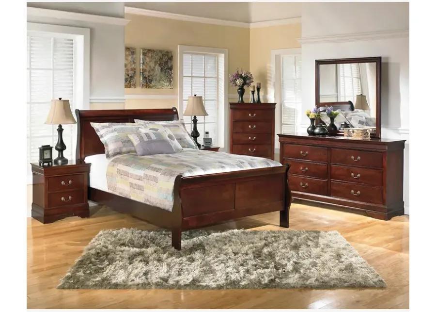 King Alisdair Sleigh Bed