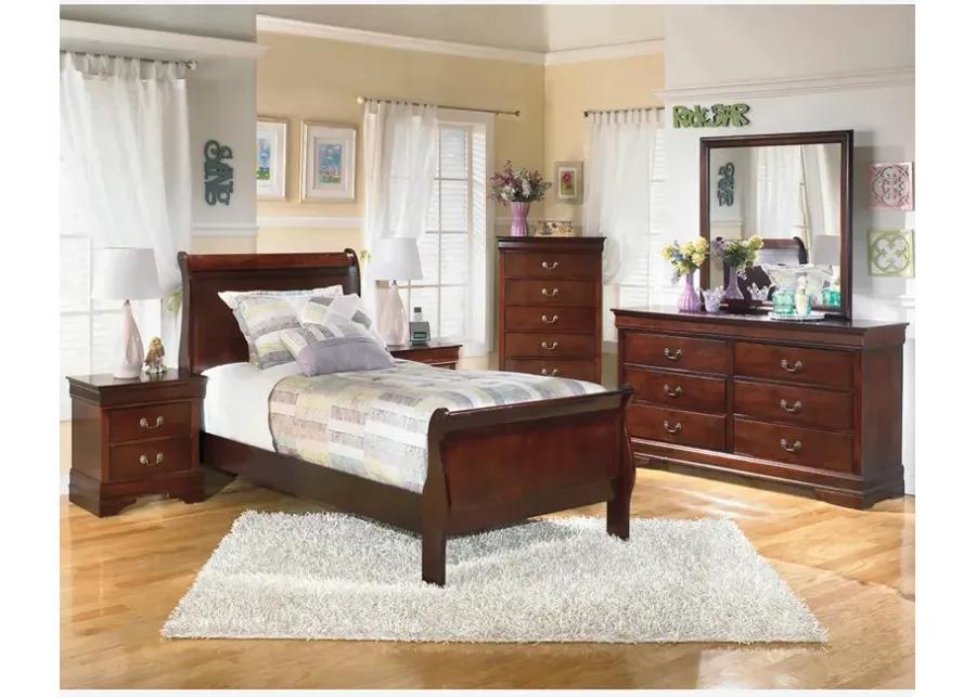 King Alisdair Sleigh Bed