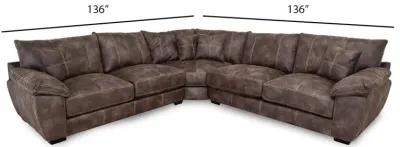 Sectional with Ottoman Teagan Sectional