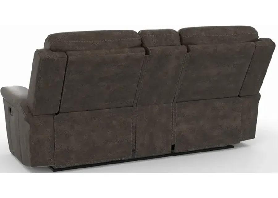 Quade Manual Reclining Loveseat with Console