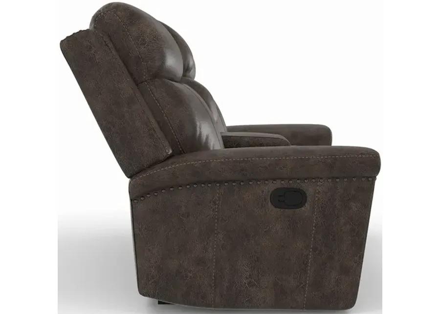 Quade Manual Reclining Loveseat with Console