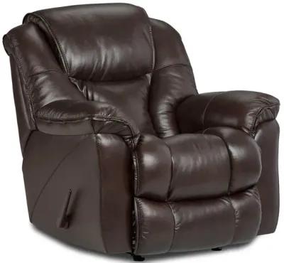 Coffee Stallion Rocker Recliner