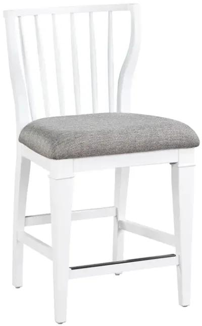 Dining Height / White Windsor Chair