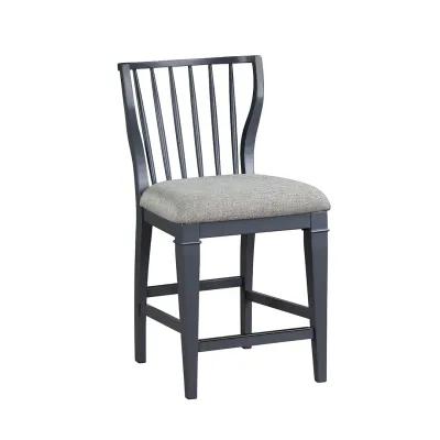 Dining Height / Graphite Windsor Chair