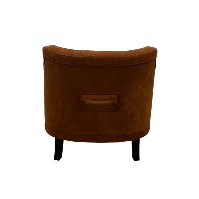 Rust Roman Accent Chair