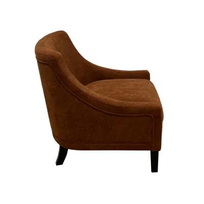 Rust Roman Accent Chair