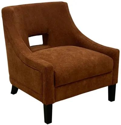 Rust Roman Accent Chair