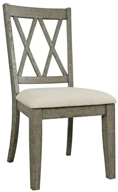 Telluride Driftwood X-Back Dining Set (5pc)