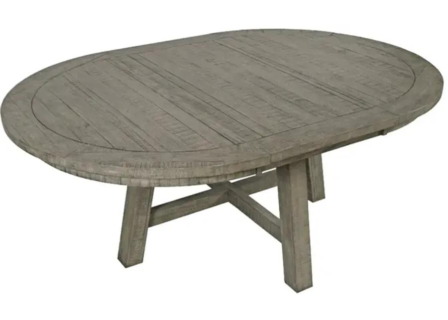 Telluride Driftwood X-Back Dining Set (5pc)