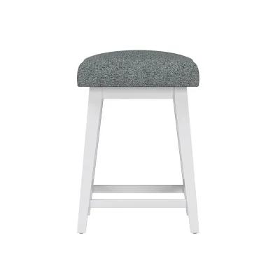 White Uniquely Yours Adjustable Height Stool