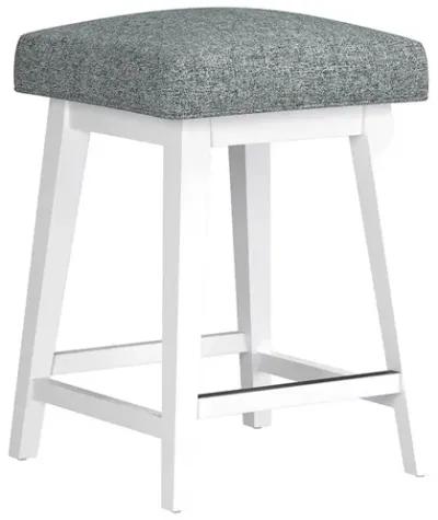 White Uniquely Yours Adjustable Height Stool