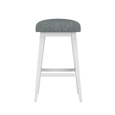 White Uniquely Yours Adjustable Height Stool