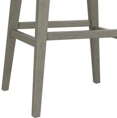 White Uniquely Yours Adjustable Height Stool