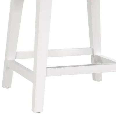 White Uniquely Yours Adjustable Height Stool