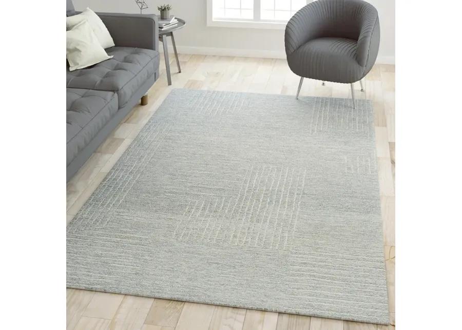 5 x 8 Haze Light Gray Rug