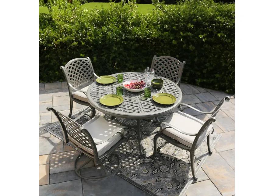 Dining Set I Castlerock Round Outdoor Dining Set (5pc)