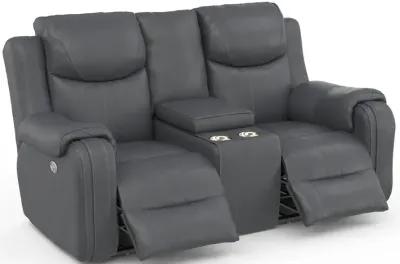 Marvel Console Loveseat with Power Headrest