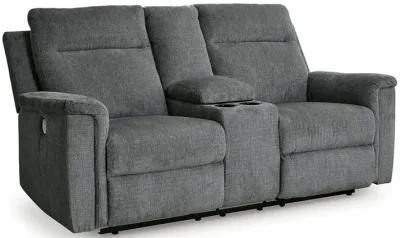 Barnsana Power Reclining Loveseat with Console