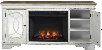 Realyn TV Stand with Fireplace