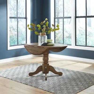 Black Carolina Crossing Drop Leaf Dining Set (3pc)