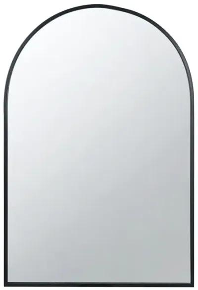 Black Celine Large Arch Mirror