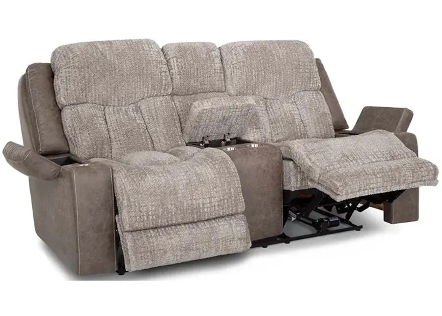 Denali Power Loveseat with Console