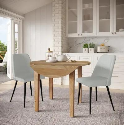 Macy Drop Leaf Dining Set (3pc) - Natural