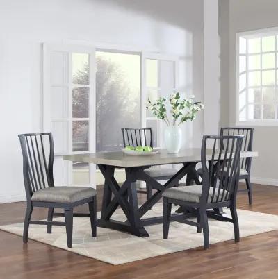 Graphite Lawton Dining Set (5pc)