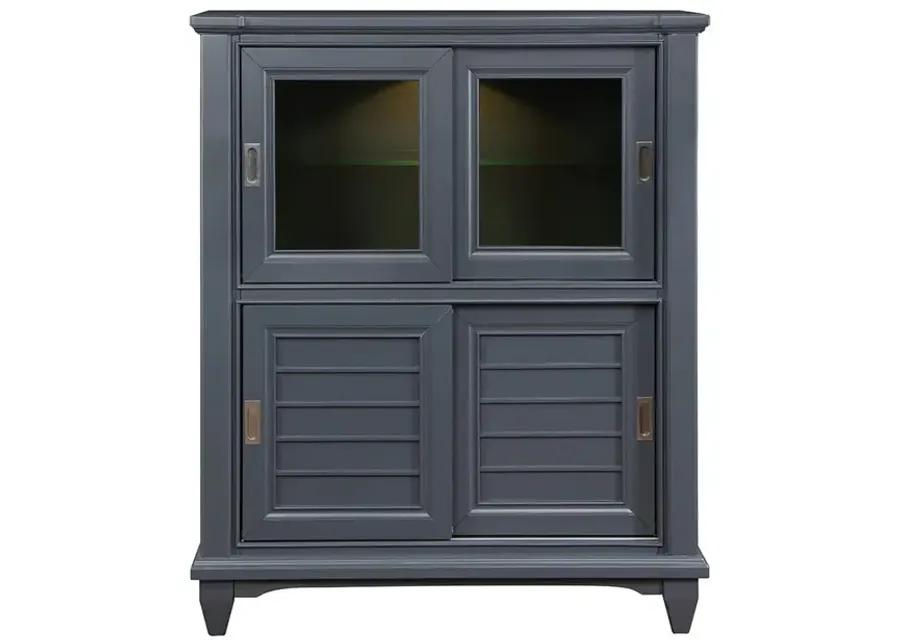 Graphite Lawton Cabinet