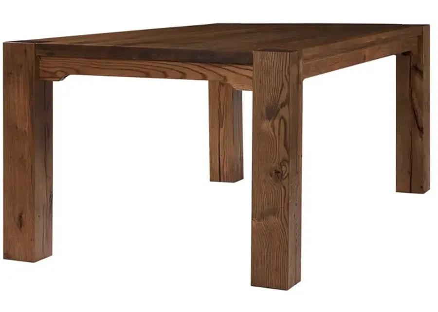 Natural Oak Dovetail Dining Table - 76 Inch