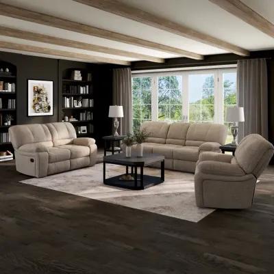 Charcoal Kayce Manual Reclining Sofa