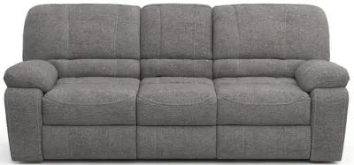 Charcoal Kayce Manual Reclining Sofa