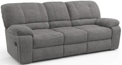 Charcoal Kayce Manual Reclining Sofa