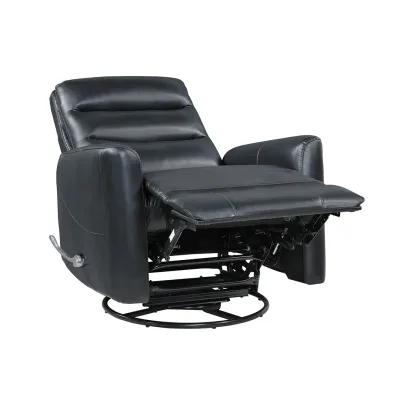 Black Takami Swivel Recliner