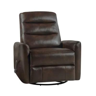 Black Takami Swivel Recliner