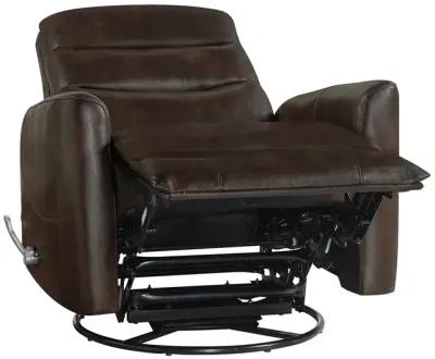 Black Takami Swivel Recliner