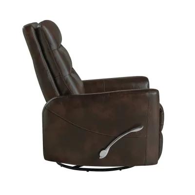 Black Takami Swivel Recliner