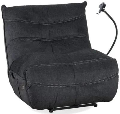 Charcoal Lu Swivel Glider Recliner