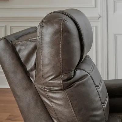 Umber Schooner Rocks Power Recliner