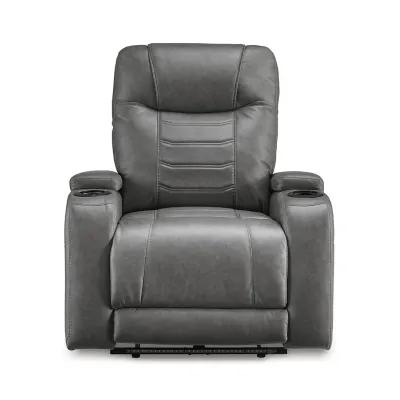 Umber Schooner Rocks Power Recliner