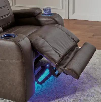 Umber Schooner Rocks Power Recliner