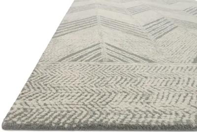 Kopa Grey Ivory - 3 6  x 5 6  Area Rug