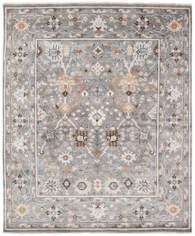 Rajasthan Santas Gray Area Rug - 4 0  x 6 0   