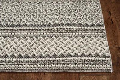 Terrace Grey Horizon  4 0  x 5 9  Area Rug